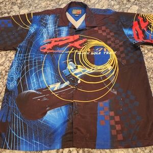 Impaq Racing 24 Black Hole Track Button-Down Shirt